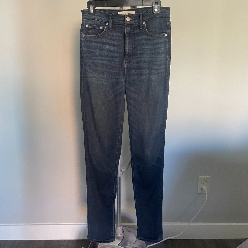 Denim Forum Lola High Rise Skinny Jeans 28W